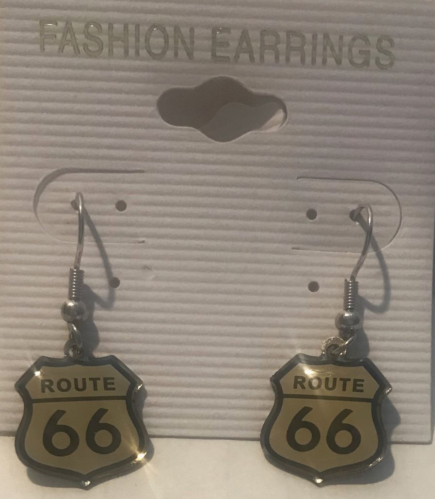 Route 66 earrings