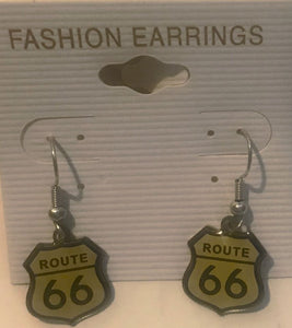 Route 66 earrings