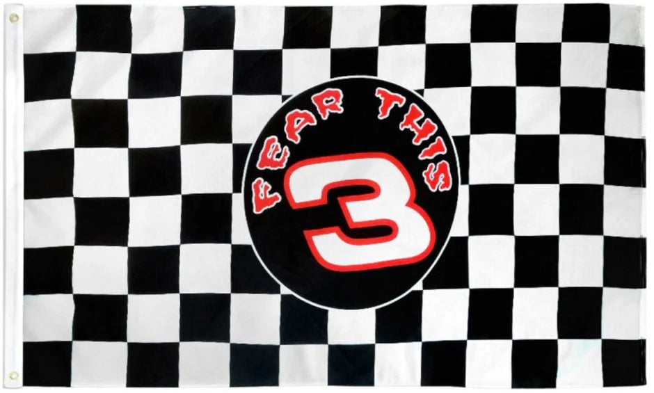 #3 FEAR THIS CHECKERED FLAG