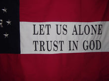 ORLEANS RIFLES FLAG - 6TH LOUISIANA VOLUNTEERS FROM NEW ORLEANS - TRUST IN GOD