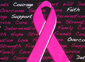 Breast cancer awareness flag