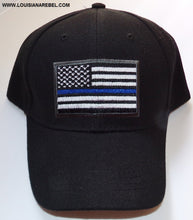 Thin Blue Line USA flag cap - Police support