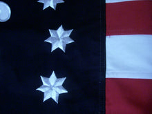 HEAVY DUTY SEWN COTTON BENNINGTON 76 FLAG - AMERICAN HISTORICAL