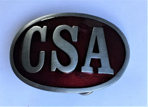 CSA BELT BUCKLE - MADE IN USA