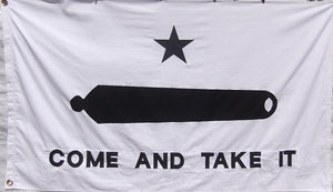 Heavy Cotton Gonzales Flag - Texas Revolution