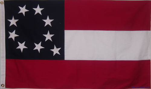 Cotton Rock City Guards Flag - Nashville, Tennessee Confederate