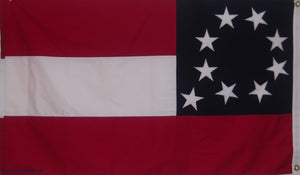 Cotton Rock City Guards Flag - Nashville, Tennessee Confederate
