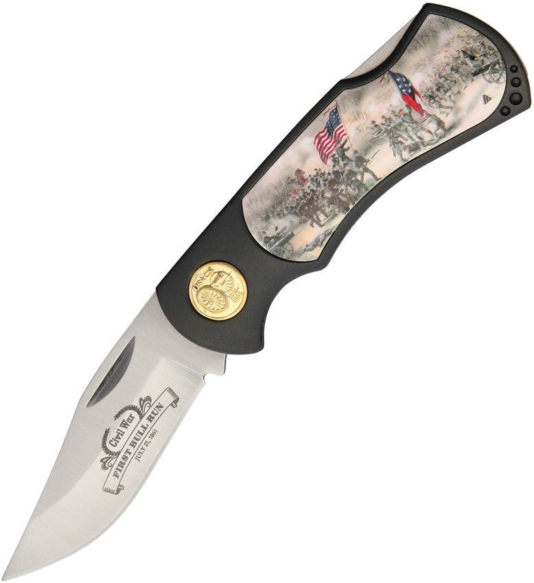 America's Legacy Civil War Collection - Bull Run Lock-back knife