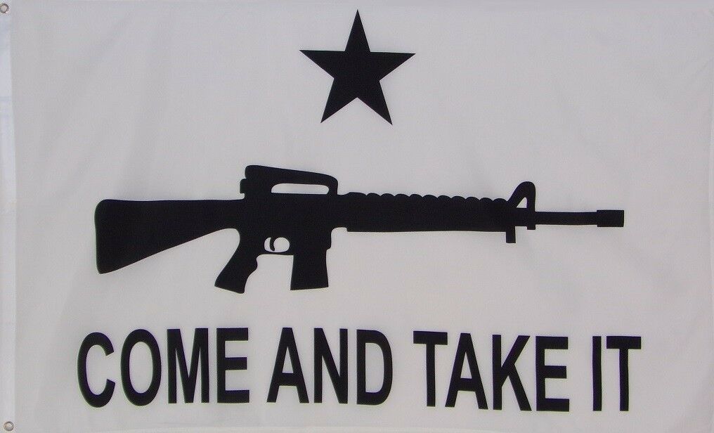 COME AND TAKE IT FLAG - AR 15
