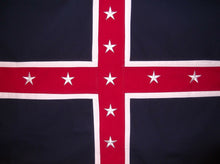 HEAVY COTTON 3 FEET X 5 FEET CIVIL WAR POLK FLAG - CSA