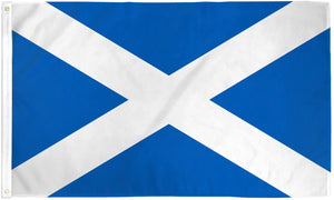 SCOTLAND CROSS FLAG - 3X5 POLYESTER