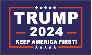 TRUMP 2024 - 4 new Trump 2024 flags - 4 Different designs 2024 Trump flags