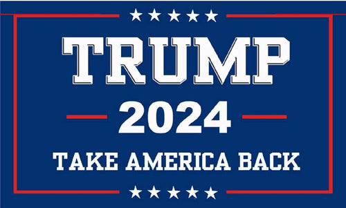 TRUMP FLAG - TAKE AMERICA BACK