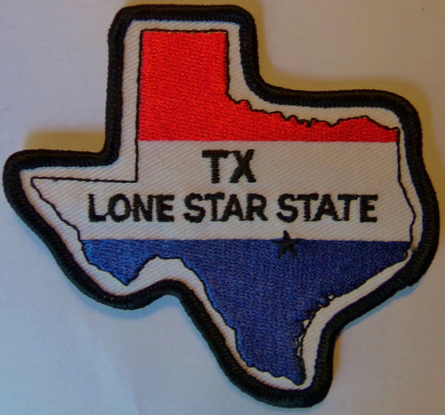 TEXAS PATCH - TX LONE STAR STATE PATCH